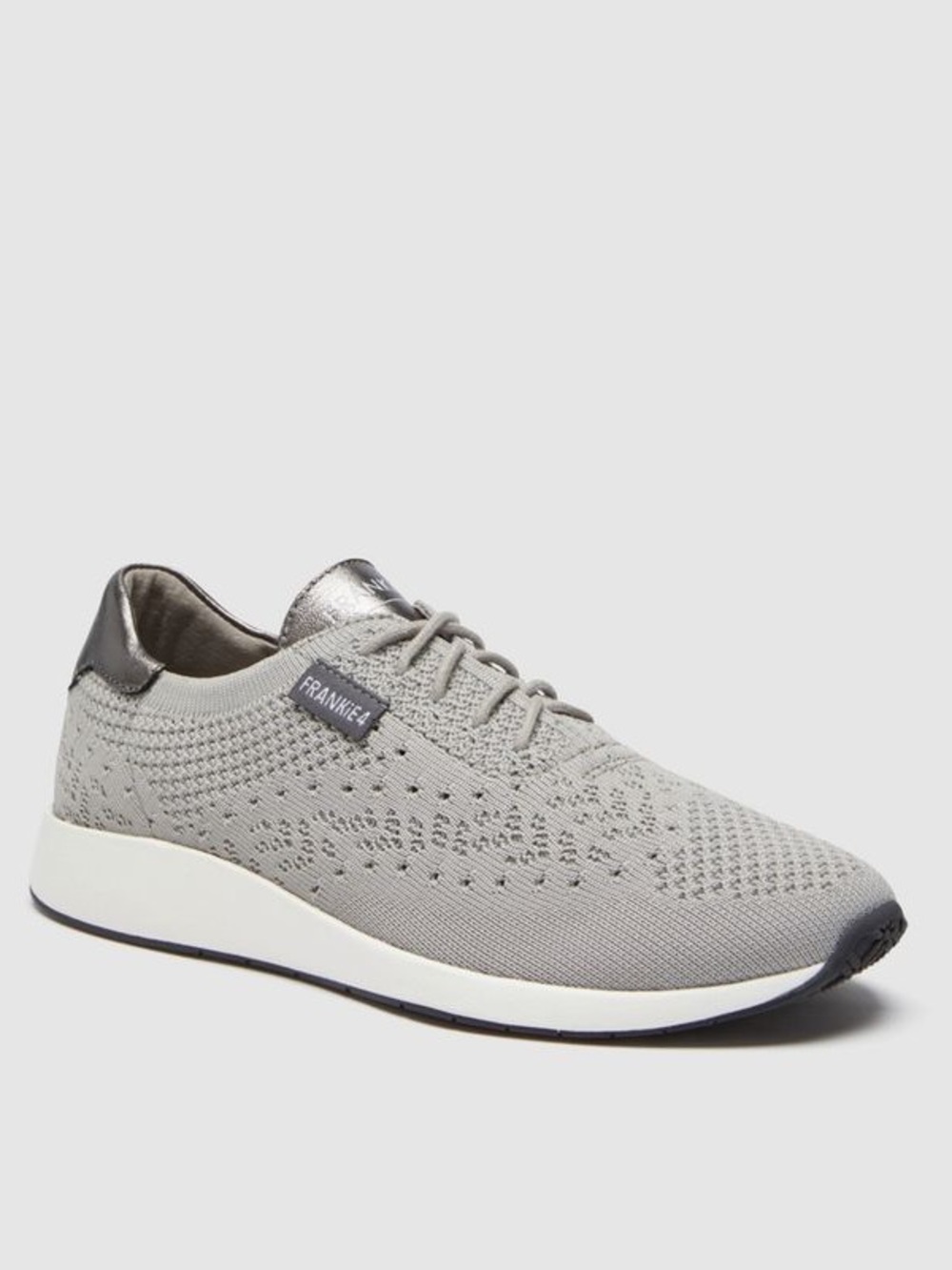 Frankie4 Dimity Silver Grey Knit Sneakers
8.5 | Slip Resistant | New